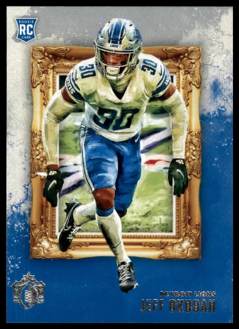 2020 Panini Chronicles - Gridiron Kings Jeff Okudah #GK-40 (RC) - Football Card Single