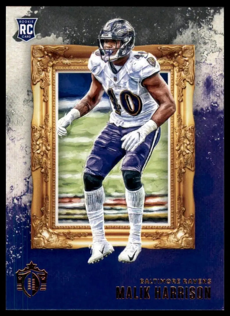 2020 Panini Chronicles - Gridiron Kings Malik Harrison #GK-18 Bronze (RC) - Football Card Single