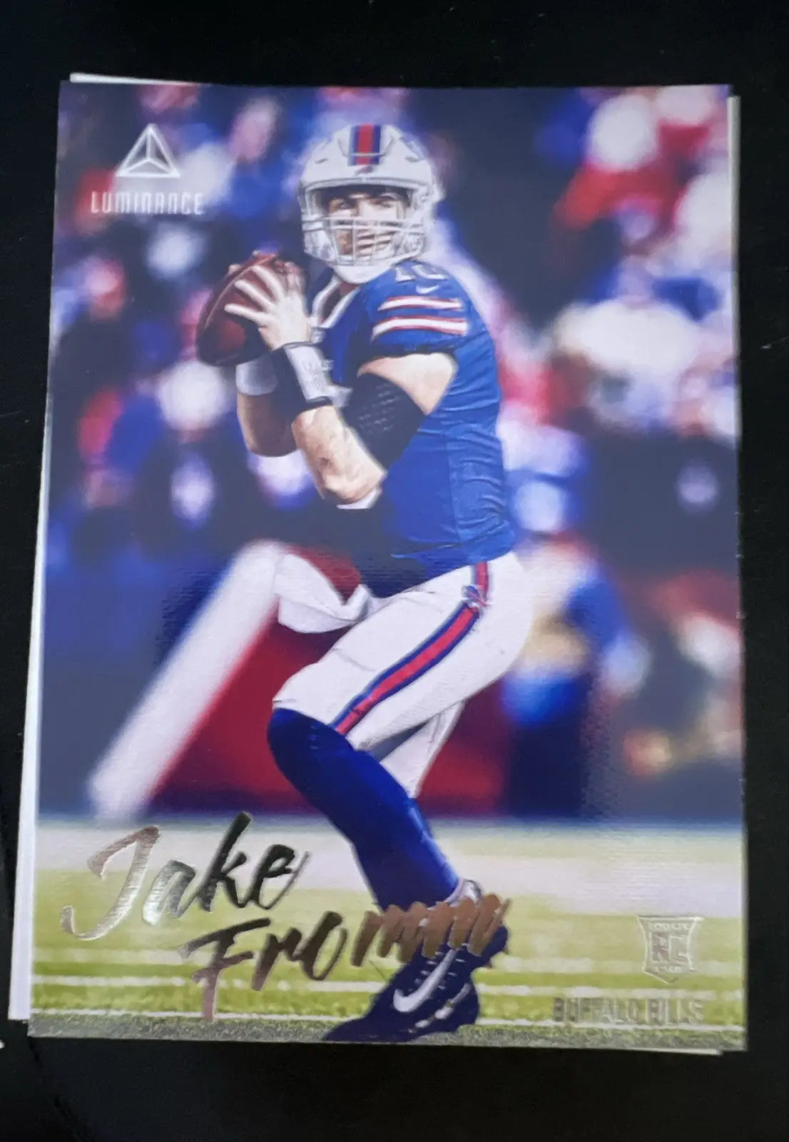2020 Panini Chronicles - Luminance Update Rookies Jake Fromm #209 (RC)