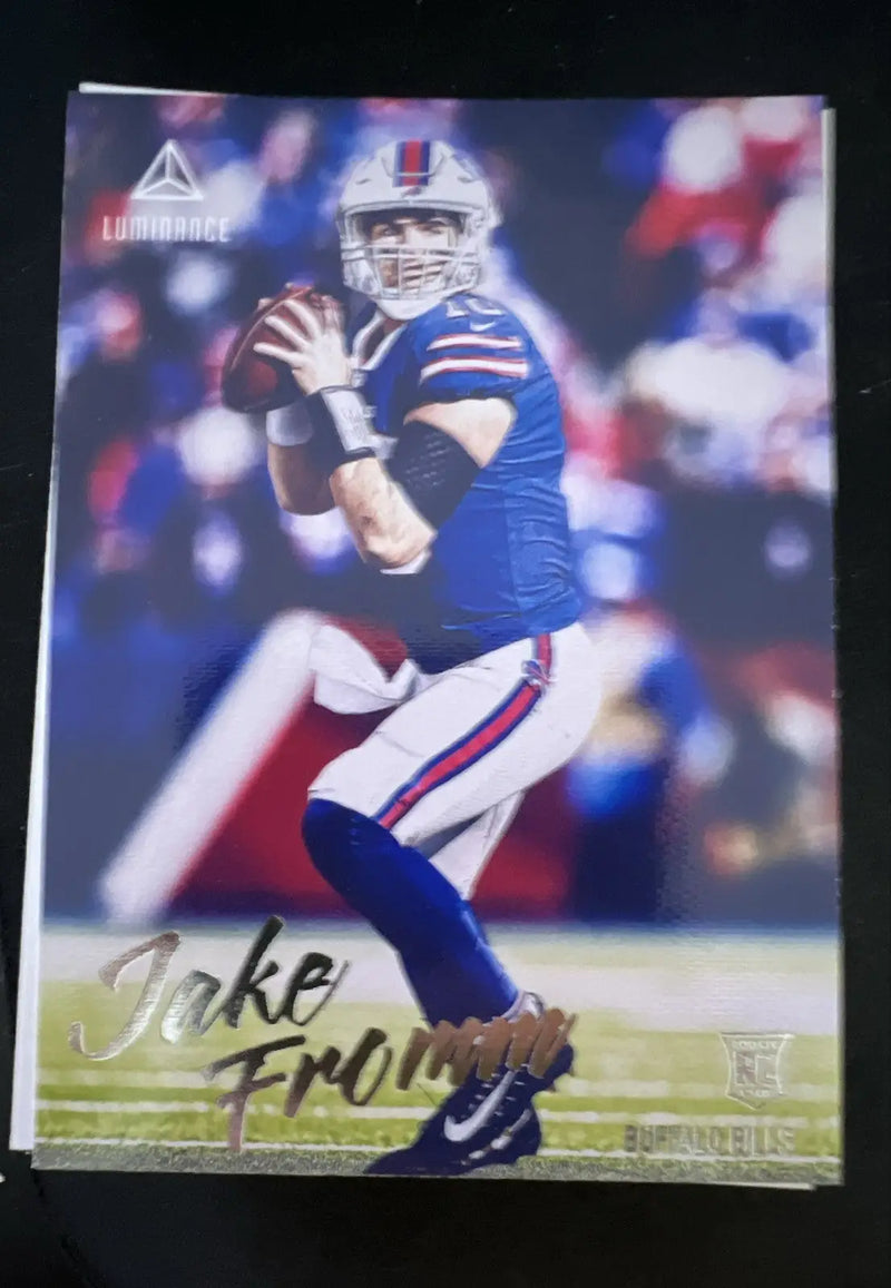 2020 Panini Chronicles - Luminance Update Rookies Jake Fromm #209 (RC)