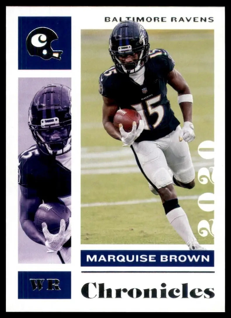 2020 Panini Chronicles - Marquise Brown #9 - Football Card Single