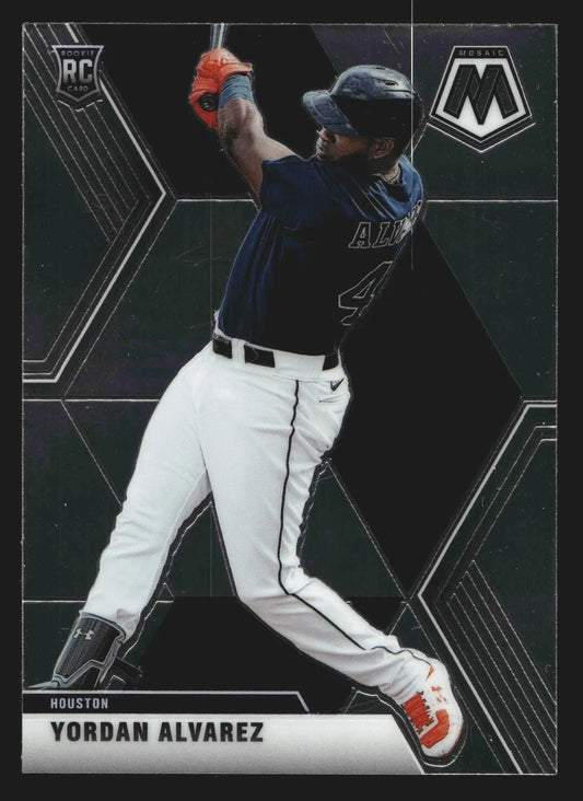 2020 Panini Chronicles Mosaic Yordan Alvarez #3 Houston Astros RC - Baseball Card Single