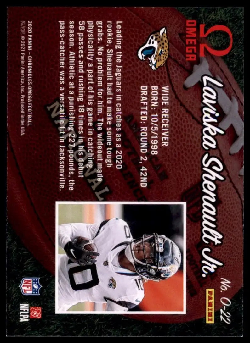 2020 Panini Chronicles - Omega Laviska Shenault Jr. #O-22 (RC) - Football Card Single