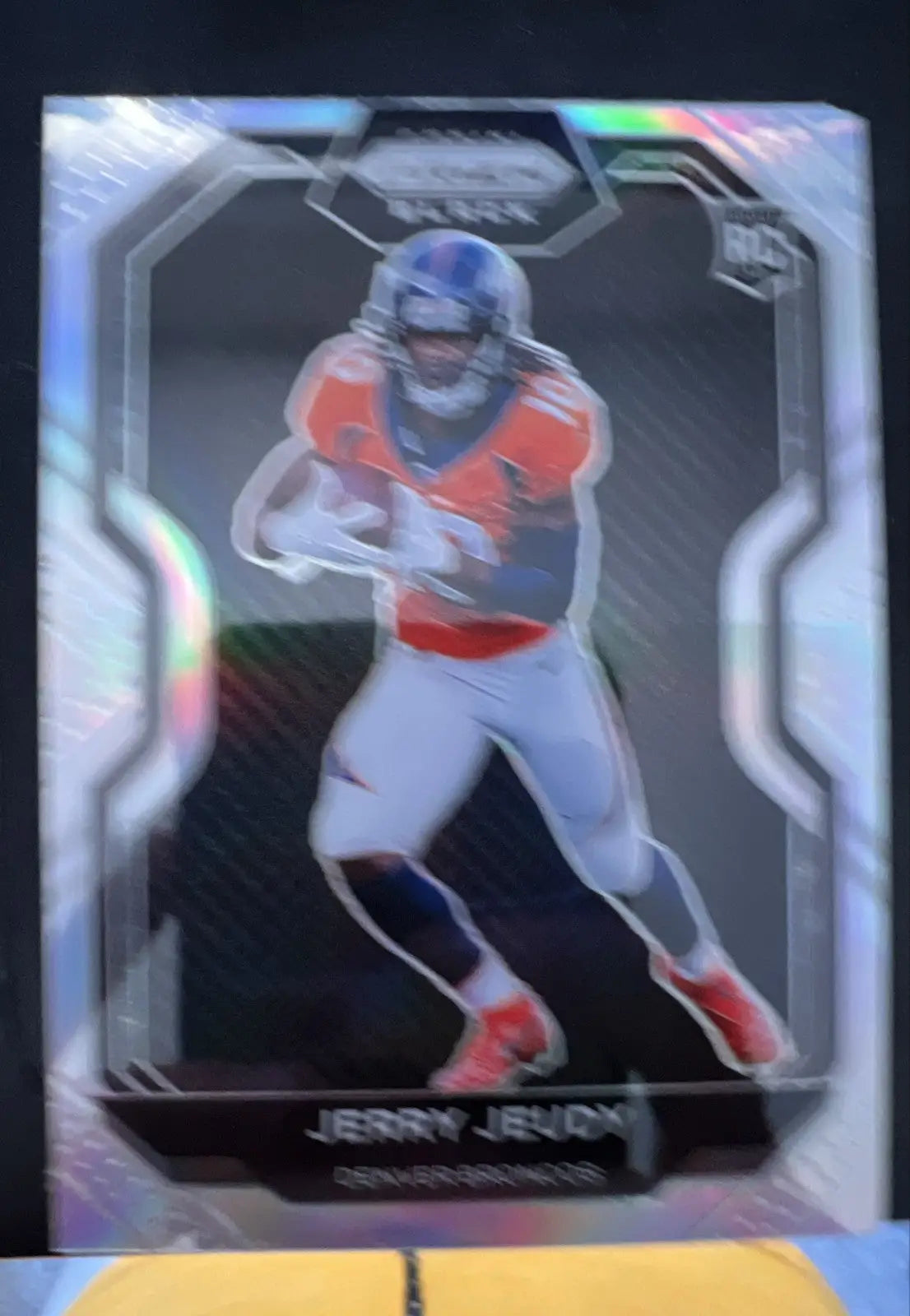2020 Panini Chronicles - Prizm Black Jerry Jeudy #PB-12 Silver (RC)