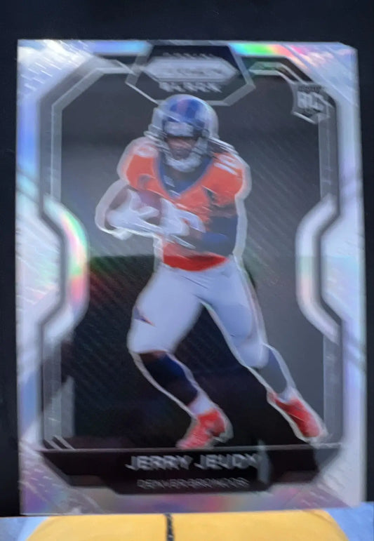 2020 Panini Chronicles - Prizm Black Jerry Jeudy #PB-12 Silver (RC)