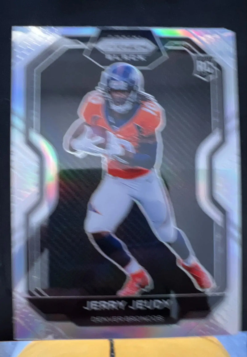 2020 Panini Chronicles - Prizm Black Jerry Jeudy #PB-12 Silver (RC)