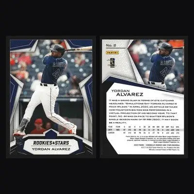 2020 Panini Chronicles Rookies & Stars Yordan Alvarez #2 Astros RC - Baseball Card Single