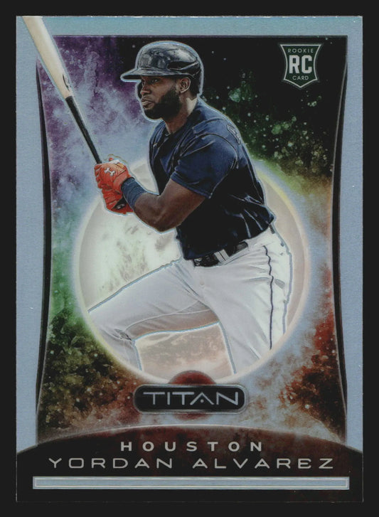 2020 Panini Chronicles Titan Yordan Alvarez #2 Houston Astros RC - Baseball Card Single