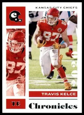 2020 Panini Chronicles Travis Kelce 49 Kansas City Chiefs - Football Card Single