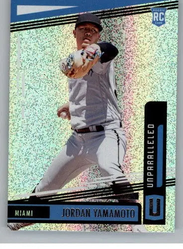 2020 Panini Chronicles Unparallelled #30 Jordan Yamamoto NM-MT Marlins ID:32176 - Baseball Card Single