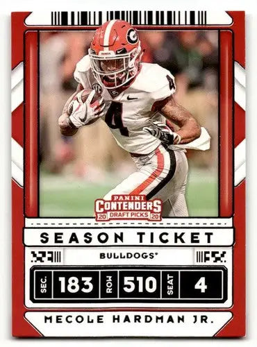 2020 Panini Contenders Draft Picks #71 Mecole Hardman Jr. Football Car ID:55948 - Football Card Single