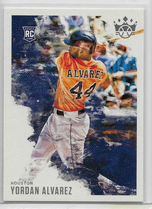 2020 Panini Diamond Kings #58 Yordan Alvarez Rookie (1466) - Baseball Card Single