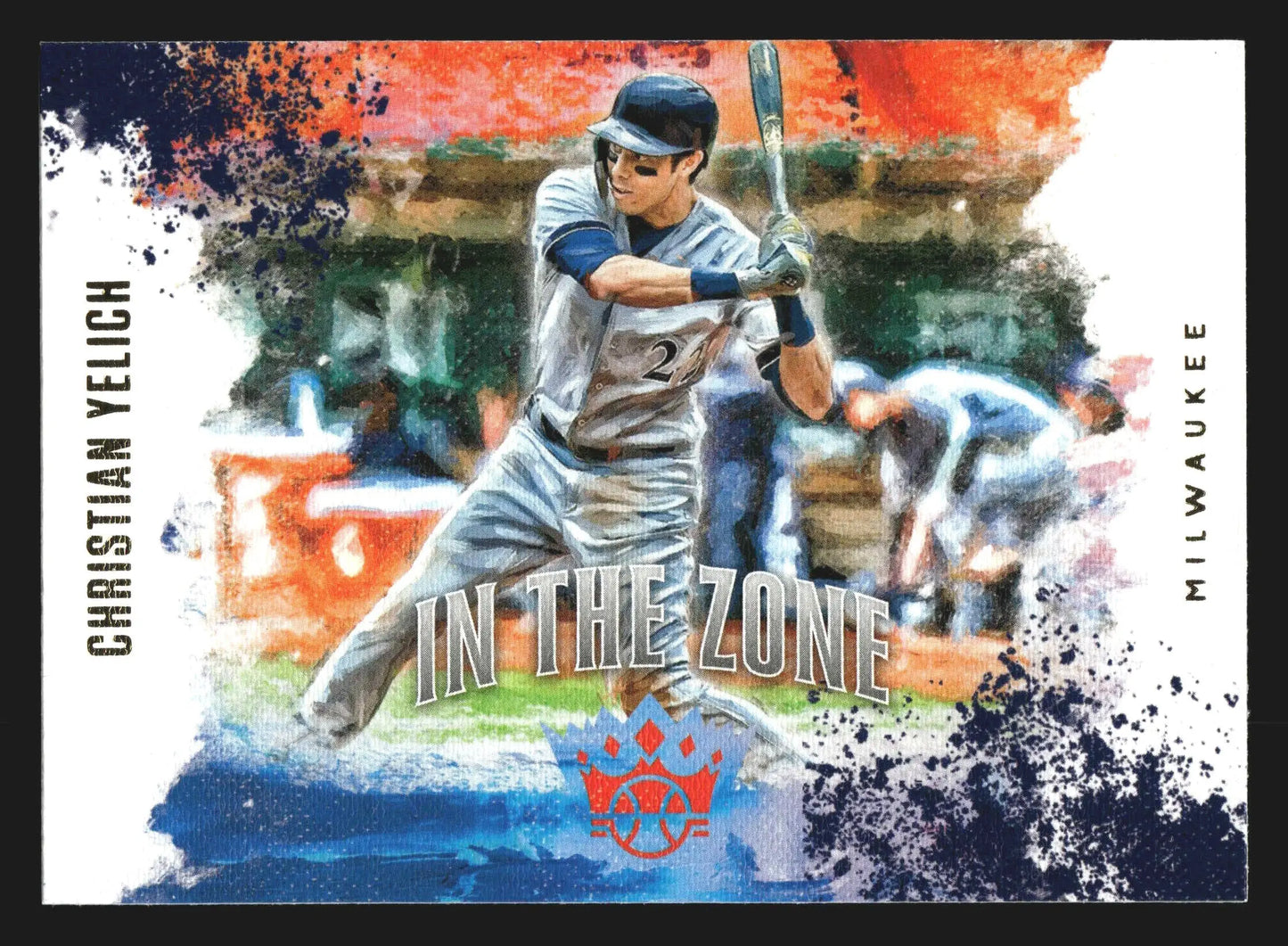 2020 Panini Diamond Kings In the Zone #INT-11 Christian Yelich - Baseball Card Single