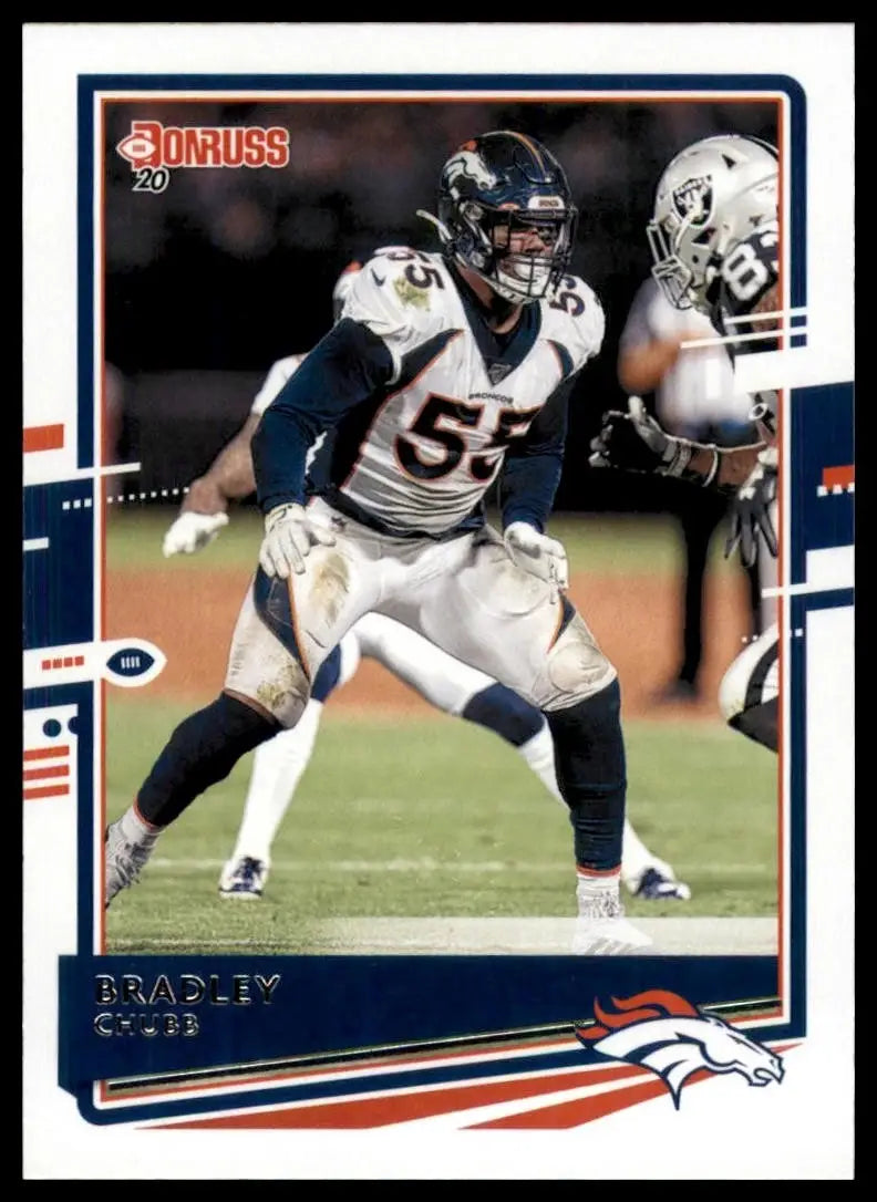 2020 Panini Donruss - Bradley Chubb #91 - Football Card Single