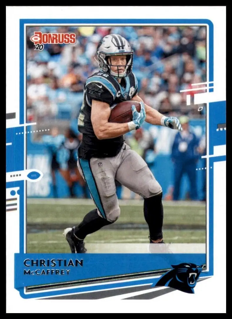 2020 Panini Donruss - Christian McCaffrey #48 - Football Card Single