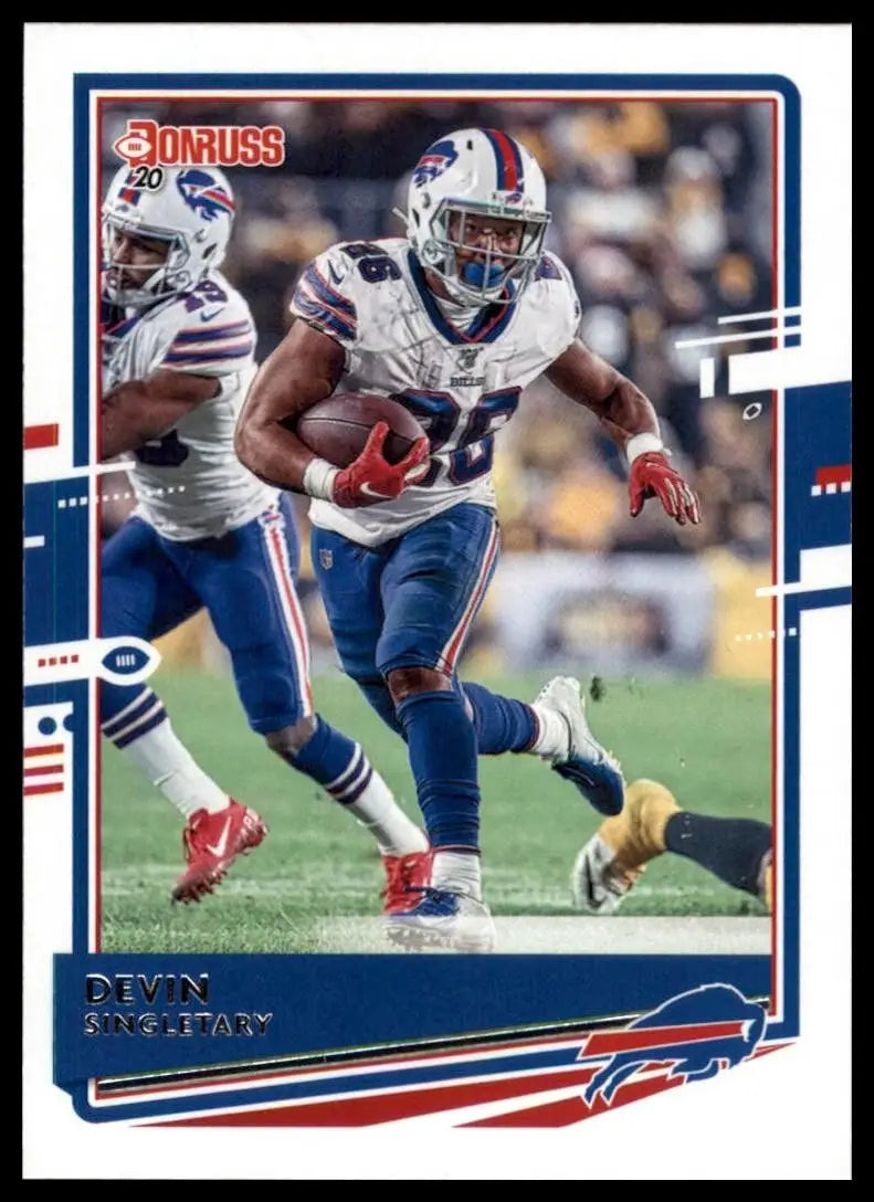 2020 Panini Donruss - Devin Singletary #42 - Football Card Single