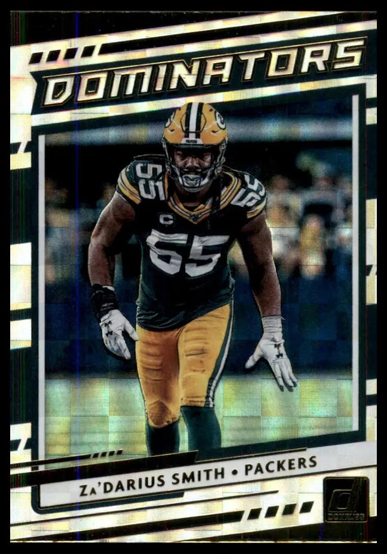 2020 Panini Donruss - Dominators Za’Darius Smith #D-ZS