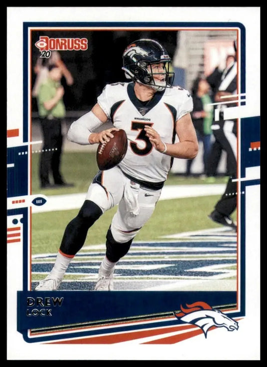 2020 Panini Donruss - Drew Lock #87 - Football Card Single
