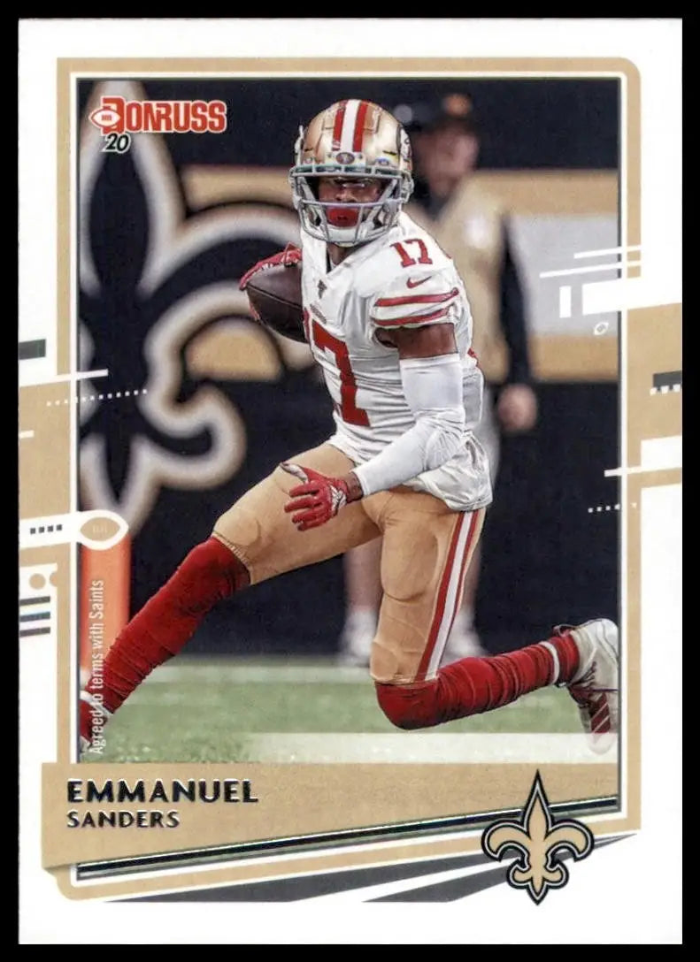 2020 Panini Donruss - Emmanuel Sanders #14 - Football Card Single