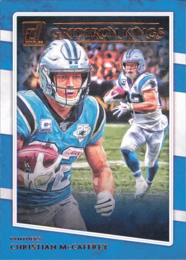 2020 Panini Donruss Gridiron Kings #GK-CM Christian McCaffrey Carolina Panthers - Football Card Single