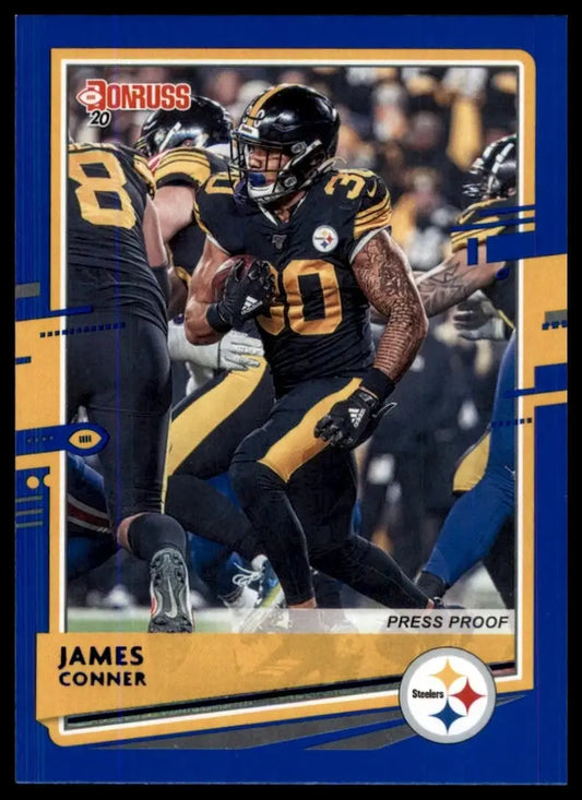 2020 Panini Donruss - James Conner #215 Press Proof Blue