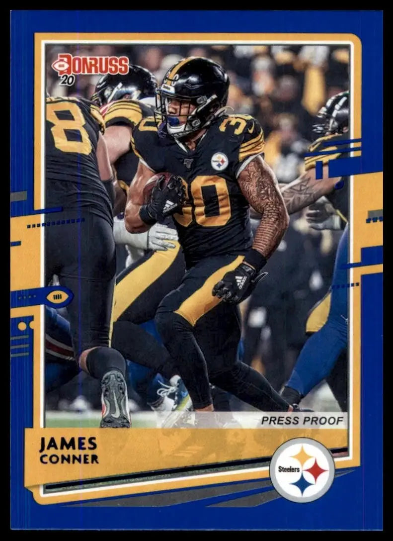 2020 Panini Donruss - James Conner #215 Press Proof Blue