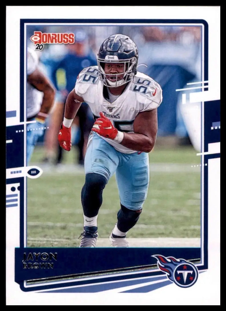 2020 Panini Donruss - Jayon Brown #250 - Football Card Single