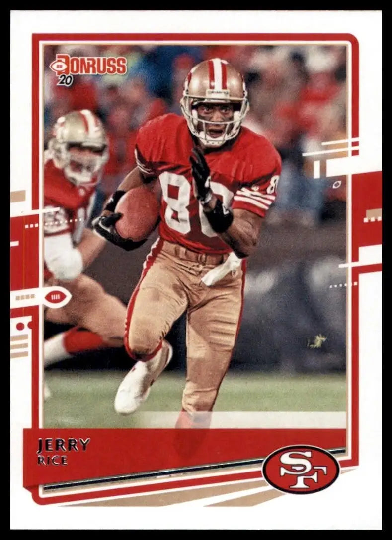 2020 Panini Donruss - Jerry Rice #18 - Football Card Single