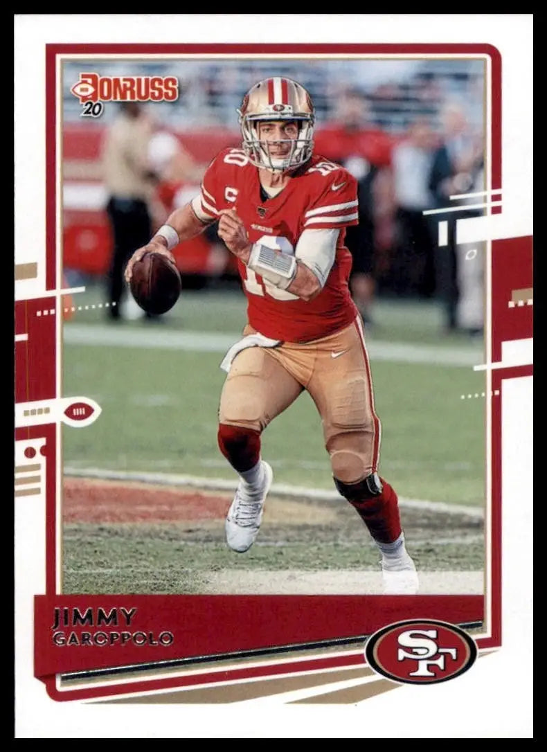 2020 Panini Donruss - Jimmy Garoppolo #10 - Football Card Single