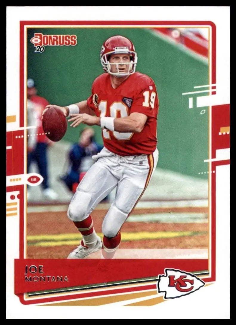 2020 Panini Donruss - Joe Montana #9 - Football Card Single
