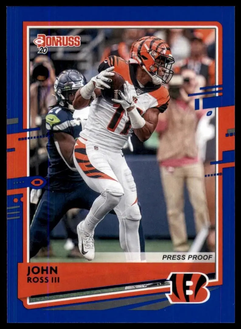 2020 Panini Donruss - John Ross #67 Press Proof Blue