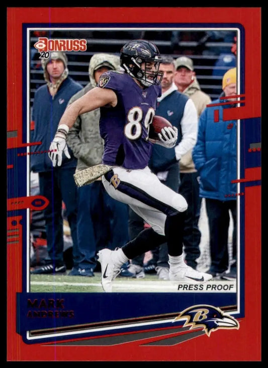 2020 Panini Donruss - Mark Andrews #36 Press Proof Red