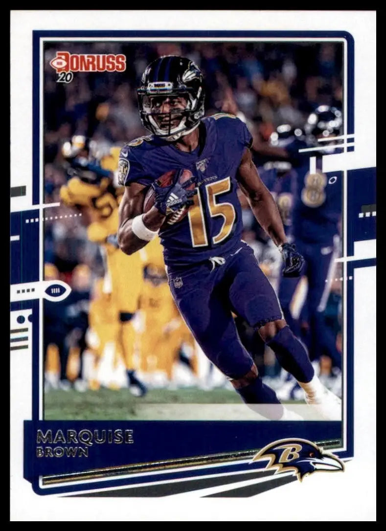 2020 Panini Donruss - Marquise Brown #34 - Football Card Single
