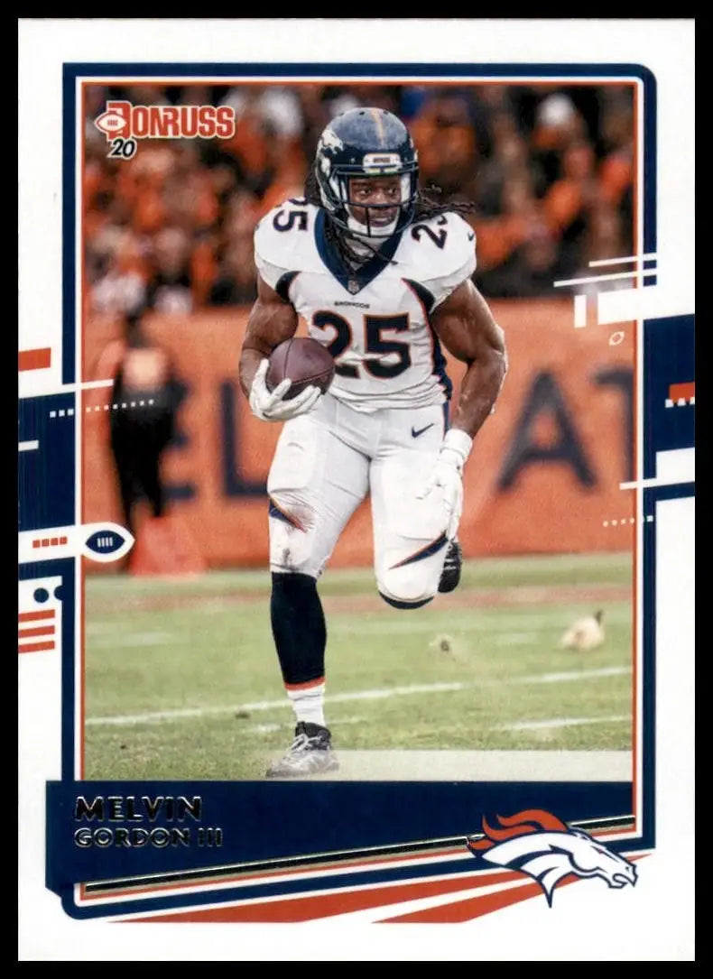 2020 Panini Donruss - Melvin Gordon #89 - Football Card Single