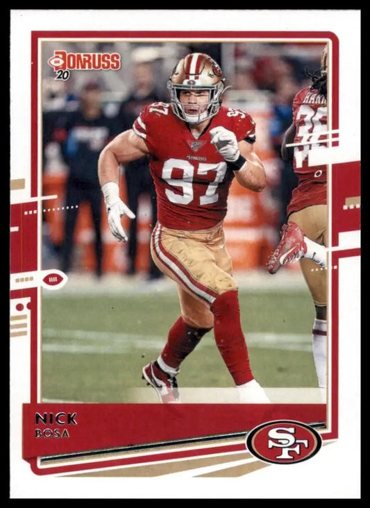 2020 Panini Donruss - Nick Bosa #12 - Football Card Single