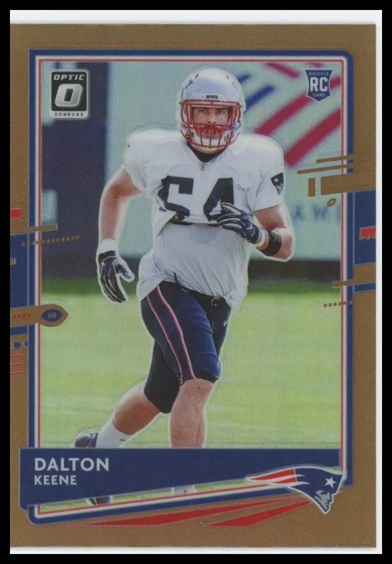 2020 Panini Donruss Optic Bronze Dalton Keene Rookie #147 New England Patriots