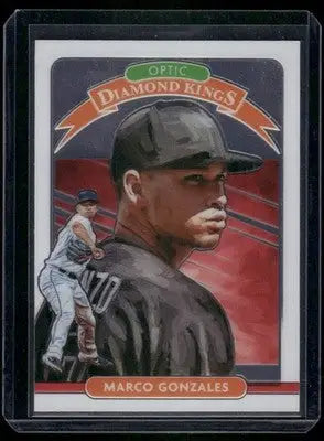 2020 Panini Donruss Optic Diamond Kings Marco Gonzales #22 Baseball - Baseball Card Single