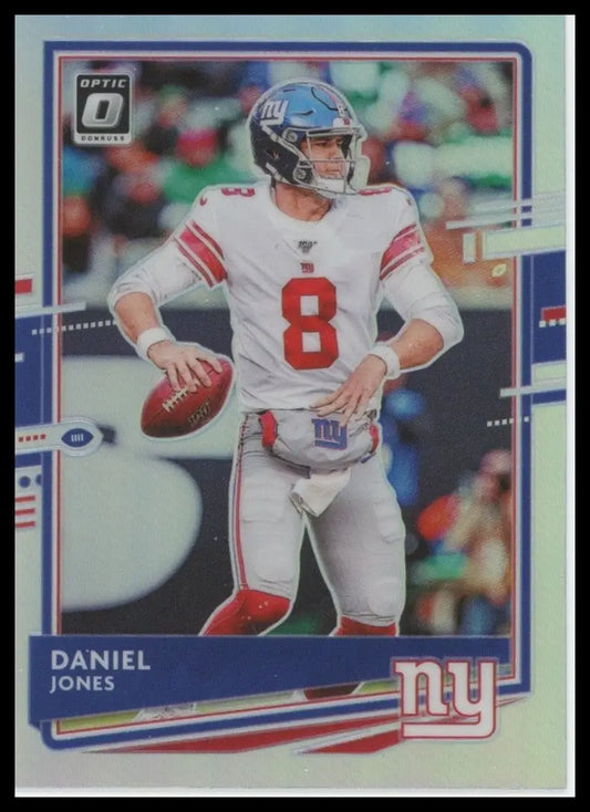 2020 Panini Donruss Optic Holo Daniel Jones #73 New York Giants Football Card NF - Football Card Single