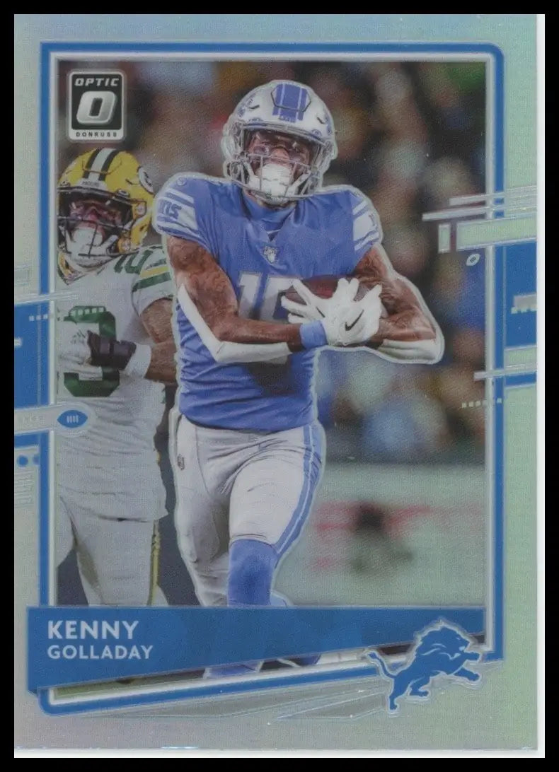 2020 Panini Donruss Optic Holo Kenny Golladay #36 Detroit Lions Football Card