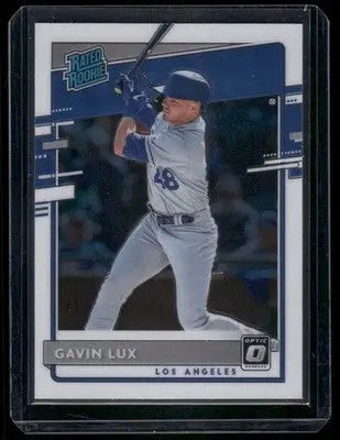 2020 Panini Donruss Optic Rated Rookie Gavin Lux #No. 44 Baseball - Baseball Card Single
