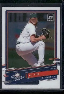 2020 Panini Donruss Optic The Rookies A.J. Puk #R-5 Baseball - Baseball Card Single