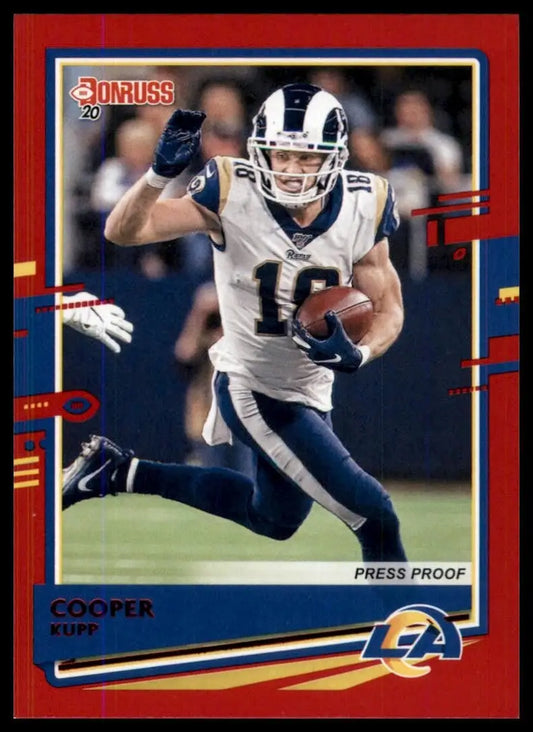 2020 Panini Donruss - Photo Variation Cooper Kupp #145 Press Proof Red