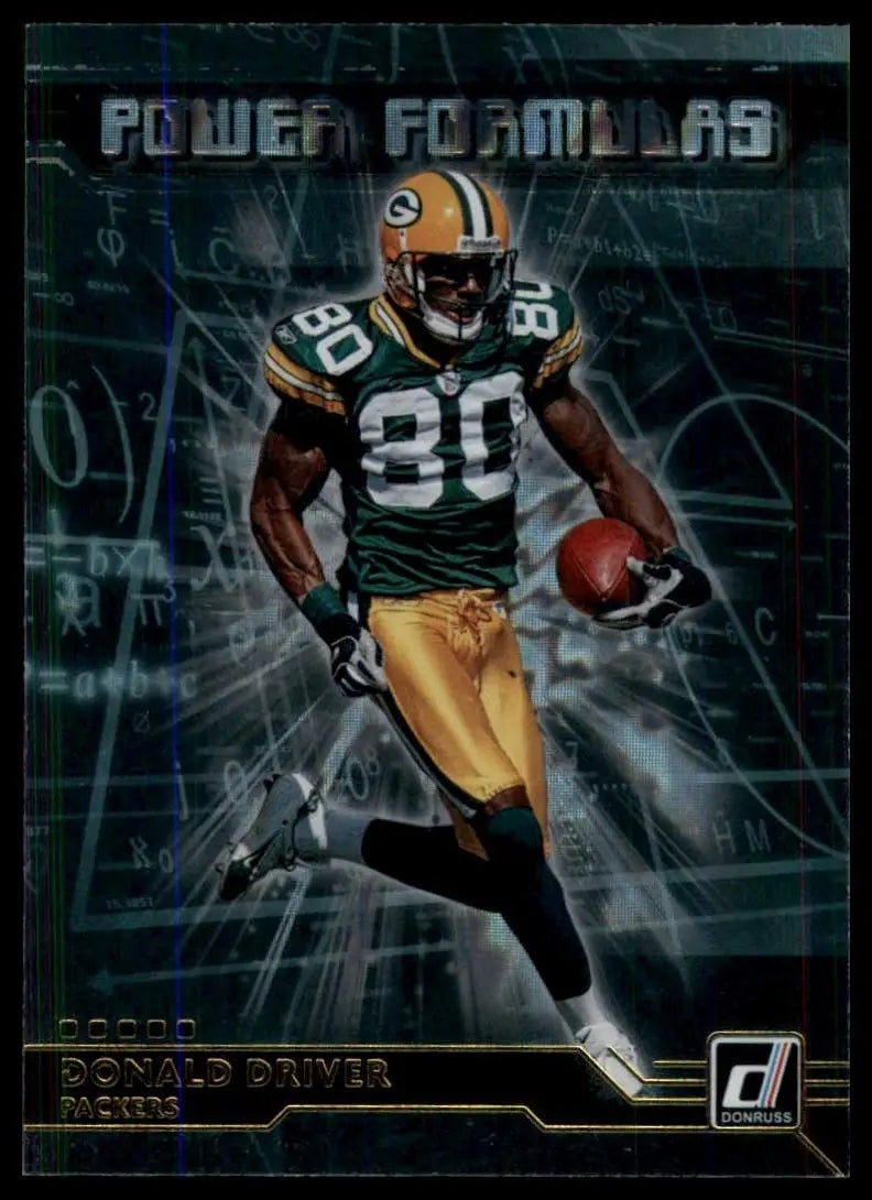 2020 Panini Donruss - Power Formulas Donald Driver #PF-DD