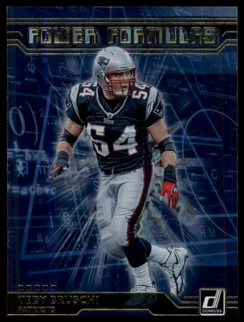 2020 Panini Donruss - Power Formulas Tedy Bruschi #PF-TB
