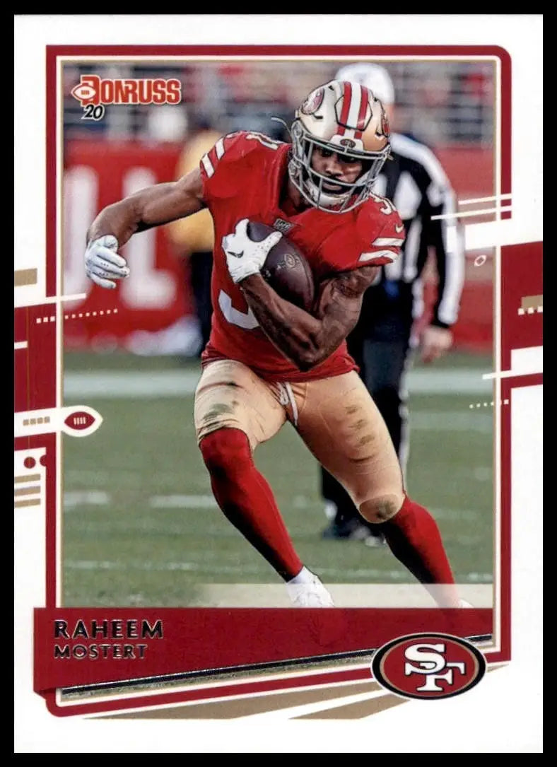 2020 Panini Donruss - Raheem Mostert #16 - Football Card Single