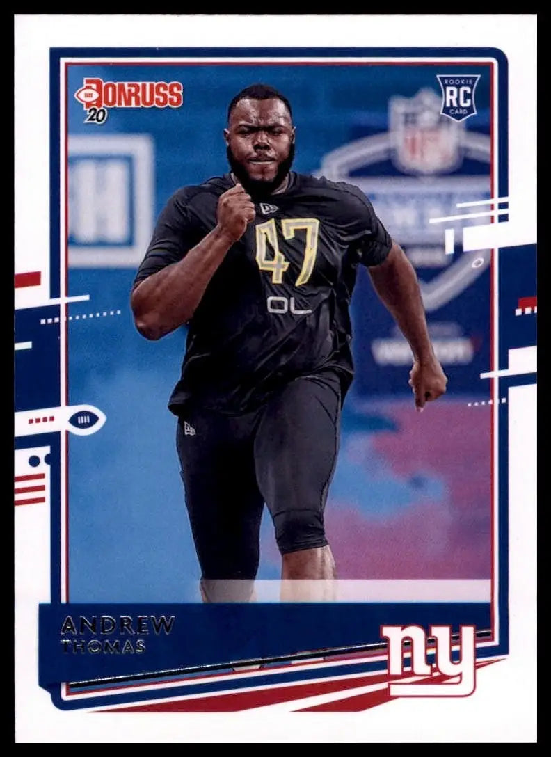 2020 Panini Donruss - Rookie Andrew Thomas #253 (RC) - Football Card Single
