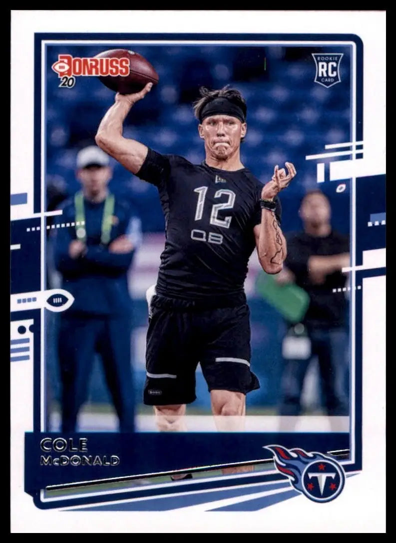 2020 Panini Donruss - Rookie Cole McDonald #298 (RC) - Football Card Single