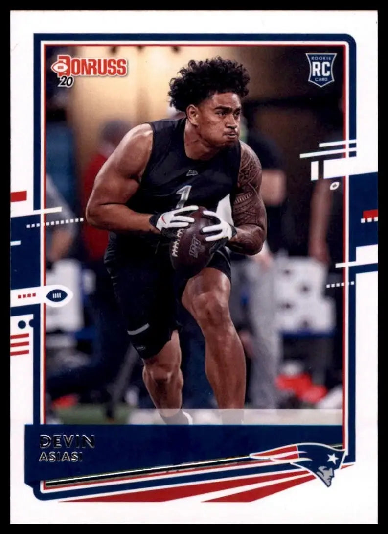 2020 Panini Donruss - Rookie Devin Asiasi #296 (RC) - Football Card Single
