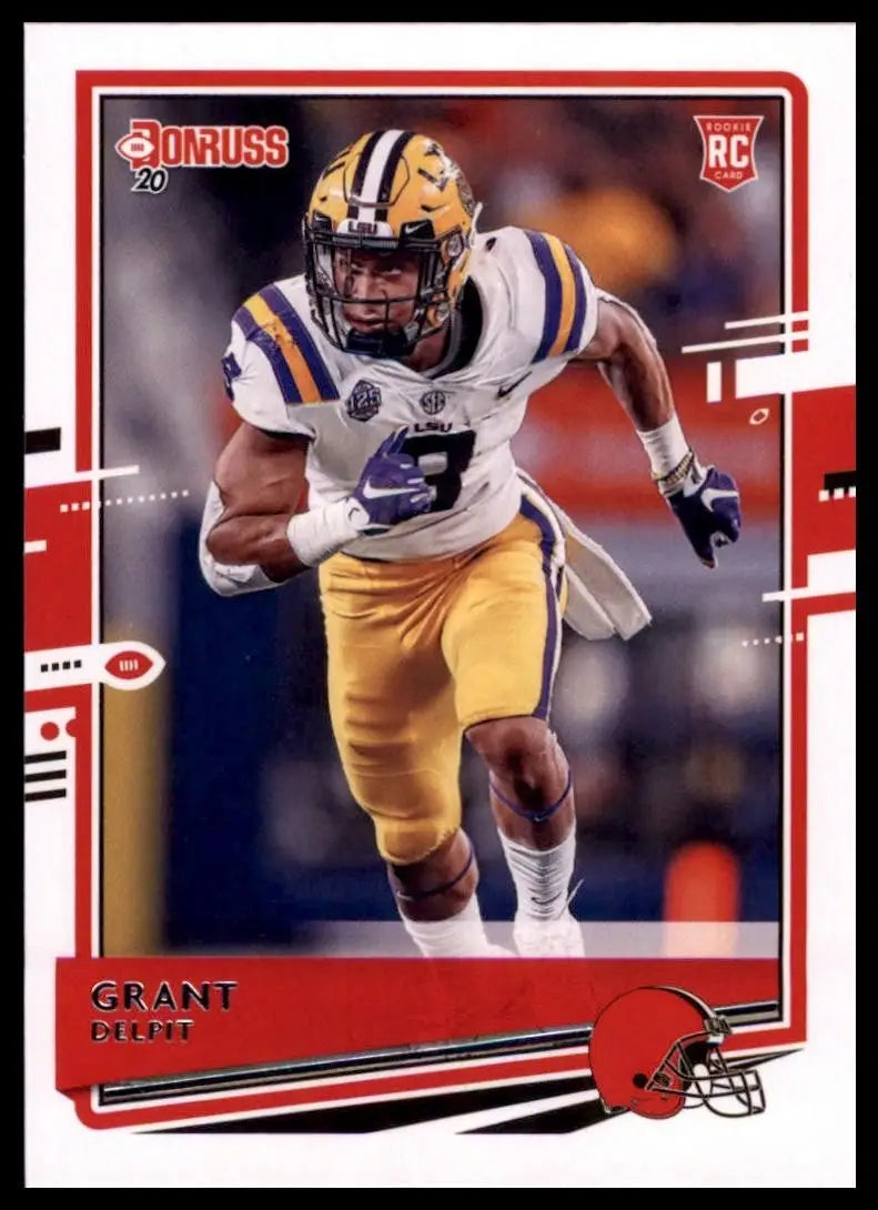 2020 Panini Donruss - Rookie Grant Delpit #272 (RC) - Football Card Single