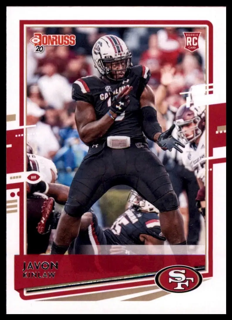 2020 Panini Donruss - Rookie Javon Kinlaw #265 (RC) - Football Card Single